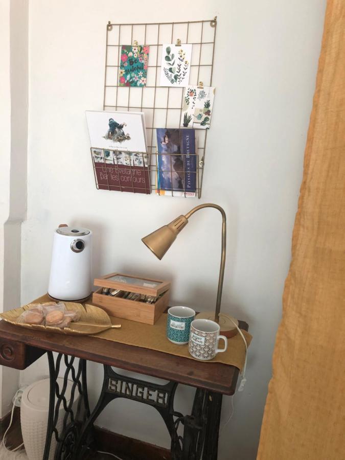 Bed and Breakfast Ardoises Et Agapanthes Pleslin-Trigavou Esterno foto